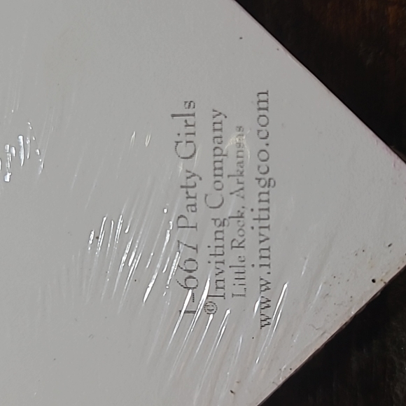 New "Party Girls" Invitation Card Stock - Picture 2 of 3